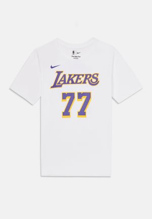 NBA LOS ANGELES LAKERS LUKA DONCIC ICON TEE - Print T-shirt - white