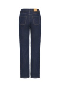 PULZ KATJA Straight leg jeans un washed denim/dark-blue denim