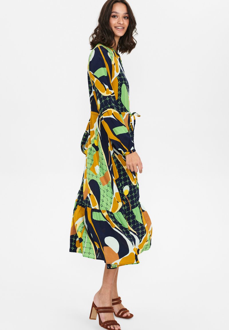 Damen Freizeitkleider | Nümph NUCASEY Blusenkleid foliage/grün - TT93731 Damen Freizeitkleider | Nümph NUCASEY Blusenkleid foliage/grün - TT93731
