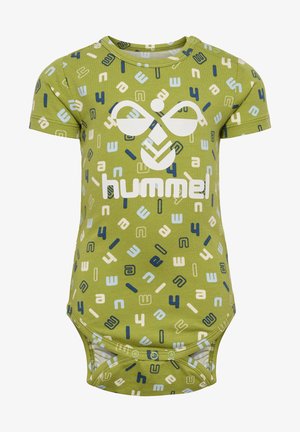 Hummel T-shirts print - green olive