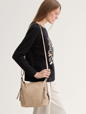 TOM TAILOR Geantă crossbody - taupe