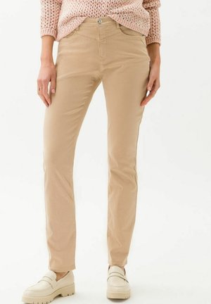 Jeans slim fit - beige
