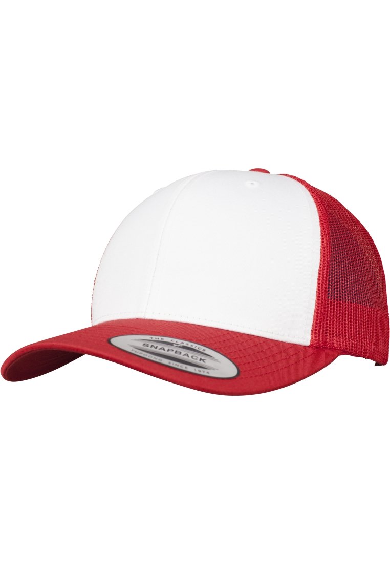 Flexfit RETRO TRUCKER - Cap - red/white 