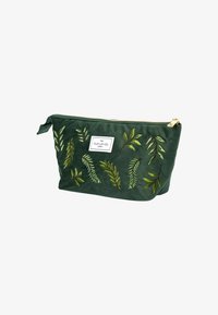 The Flat Lay Co. LUNAR POUCH  - Trousse - green leaves