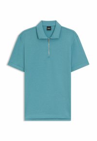 Polo shirt - light blue three
