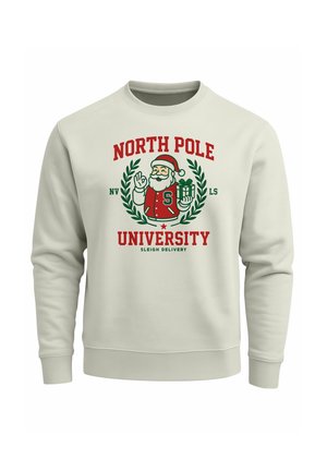 FRONTPRINT PULLOVER MIT PRINT FASHION - Sweatshirt - urban grey