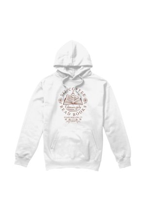 Cotton Soul, GILMORE GIRLS SIP COFFEE READ BOOKS - Hoodie - white