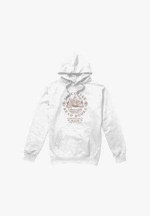 Cotton Soul, GILMORE GIRLS SIP COFFEE READ BOOKS - Hoodie - white