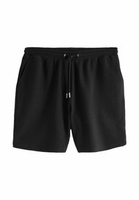 Next - SEERSUCKER-REGULAR FIT - Shorts - black Thumbnail Image 1
