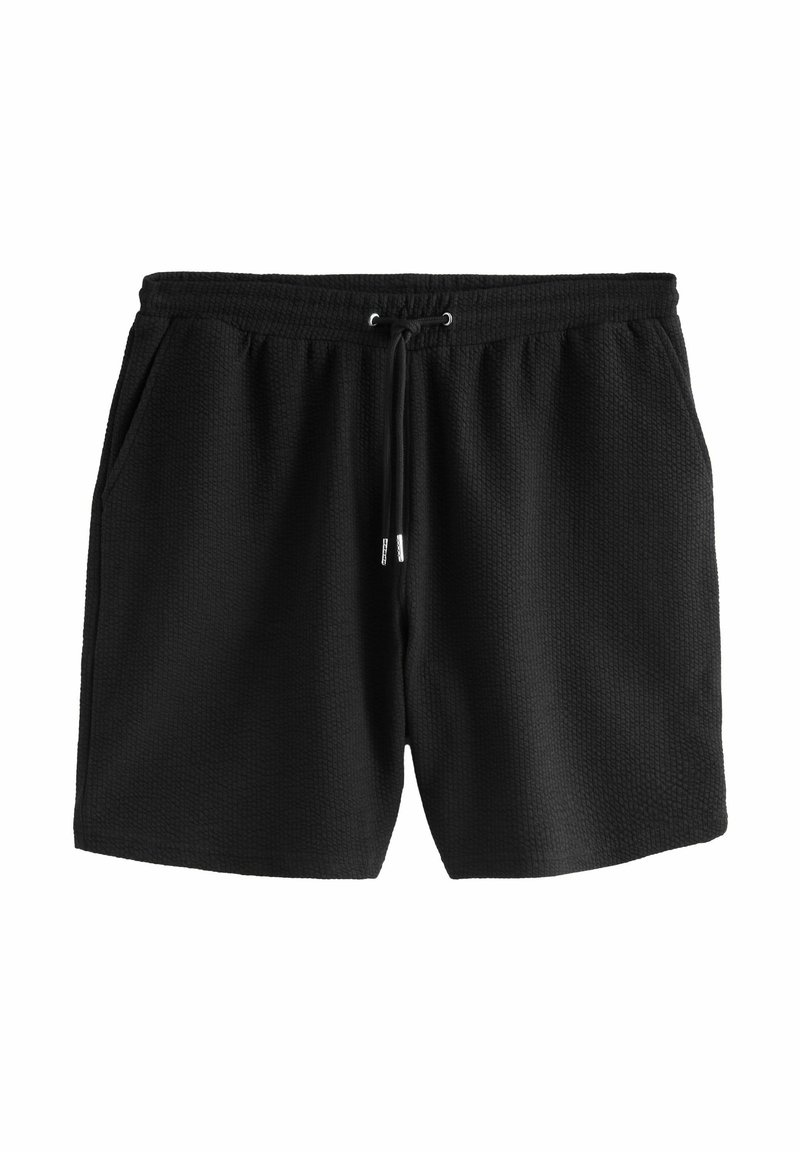 Next - SEERSUCKER-REGULAR FIT - Shorts - black, Enlarge