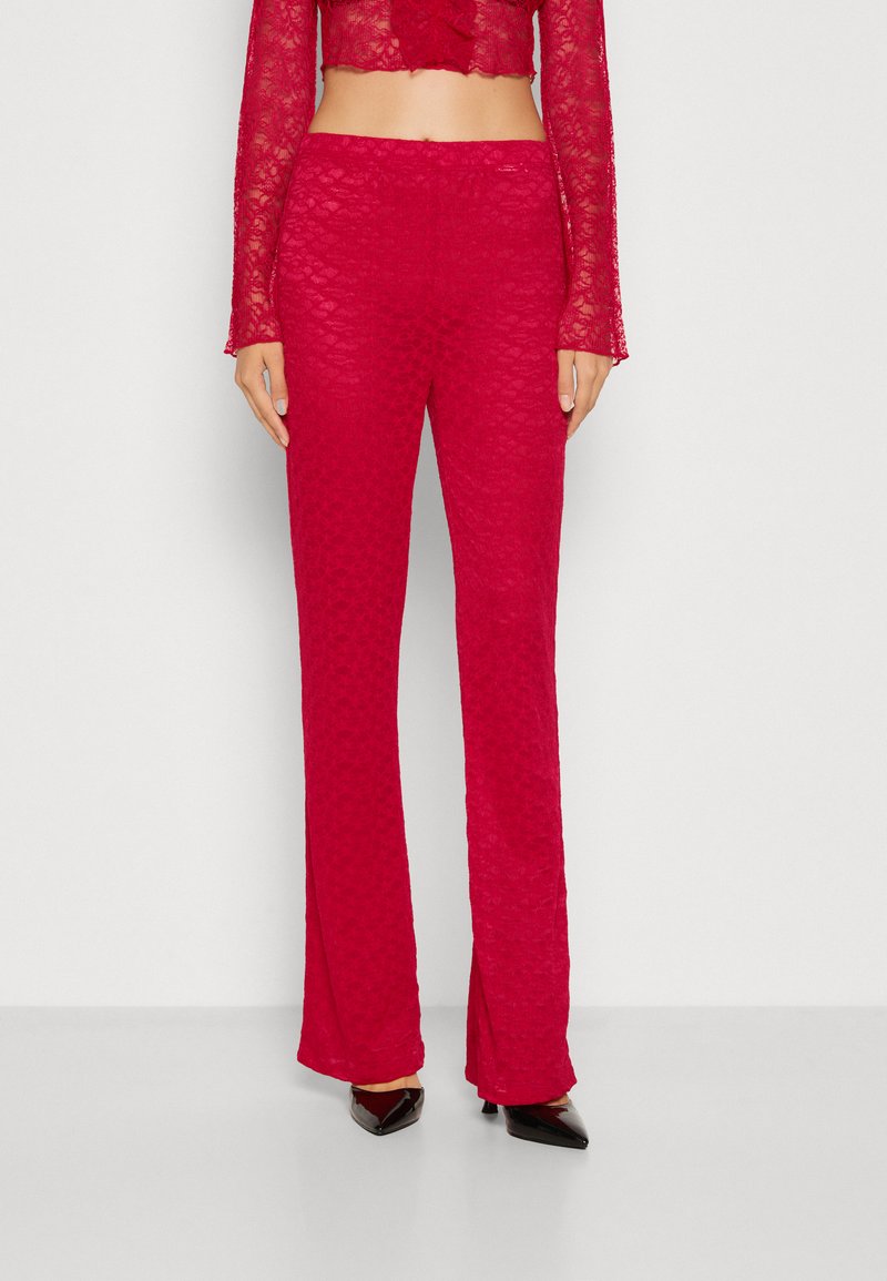 ONLY ONLEBBA PANT - Nohavice - lychee