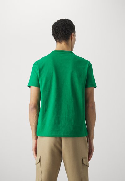 Polo Ralph Lauren CLASSIC FIT HEAVYWEIGHT JERSEY T-SHIRT - Pamata T-krekls - kayak green