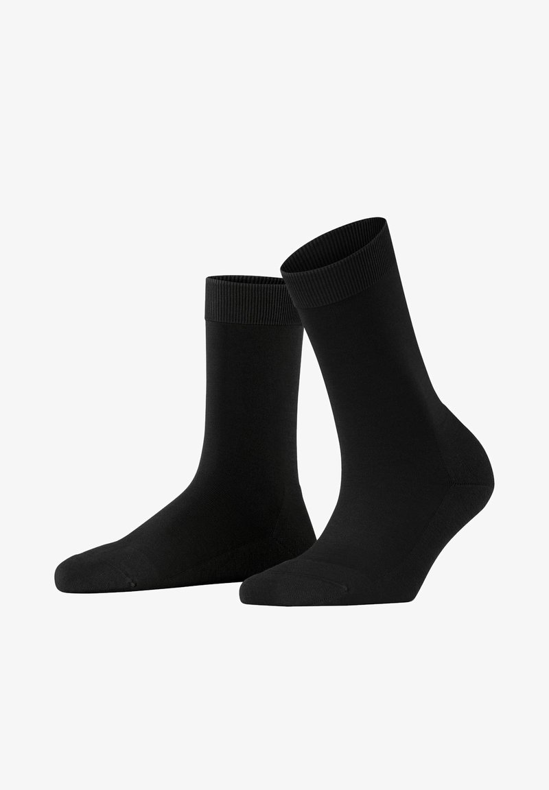 FALKE CLIMAWOOL - Socken - black