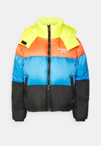 Tommy Jeans TJW COLORBLOCK - Zimska jakna - deep sky blue/multi-coloured