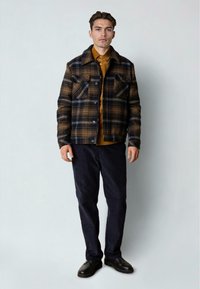 Clean Cut Copenhagen CHECK - Lehká bunda - dark navy