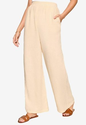 Kalhoty - mottled beige