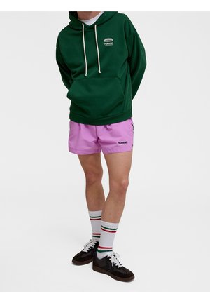Hummel, Sweat à capuche - green