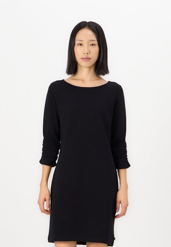 DRESS WITH SLEEVE DETAIL - Jersey dress