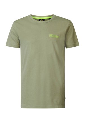 T-shirt print - sage green
