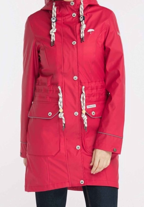 Schmuddelwedda Parkas - red