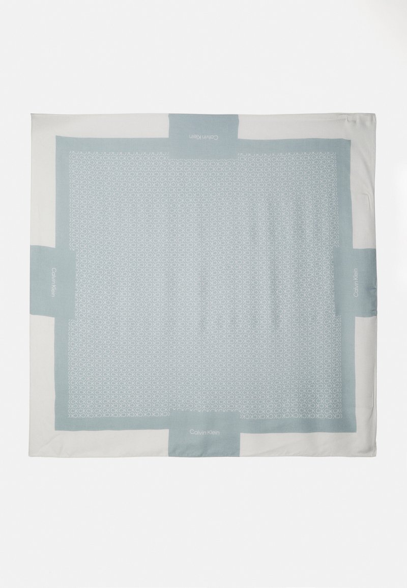 Calvin Klein GEO MINIMAL SCARF  - Foulard - abyss/pearl grey