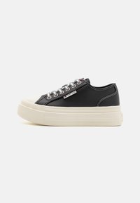 Tommy Jeans FOXING - Trainers - black