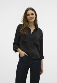 Vero Moda - VMFABIANA  - Chemisier - black Image miniature 1