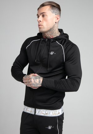SCOPE SIGNATURE TAPE ZIP THROUGH HOODIE - Training jacket - black