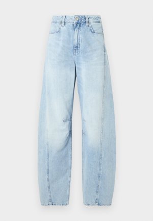 BOSS BALOON - Relaxed fit jeans - light blue denim