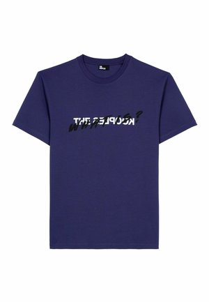 The Kooples T-Shirt print - blue atlantique
