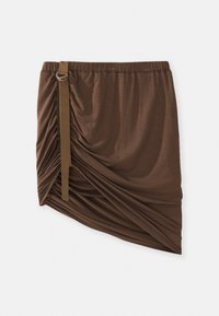 WIND MINI SKIRT - Fustă tip creion - cocoa