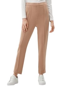s.Oliver BLACK LABEL Pantalon classique - sandstein