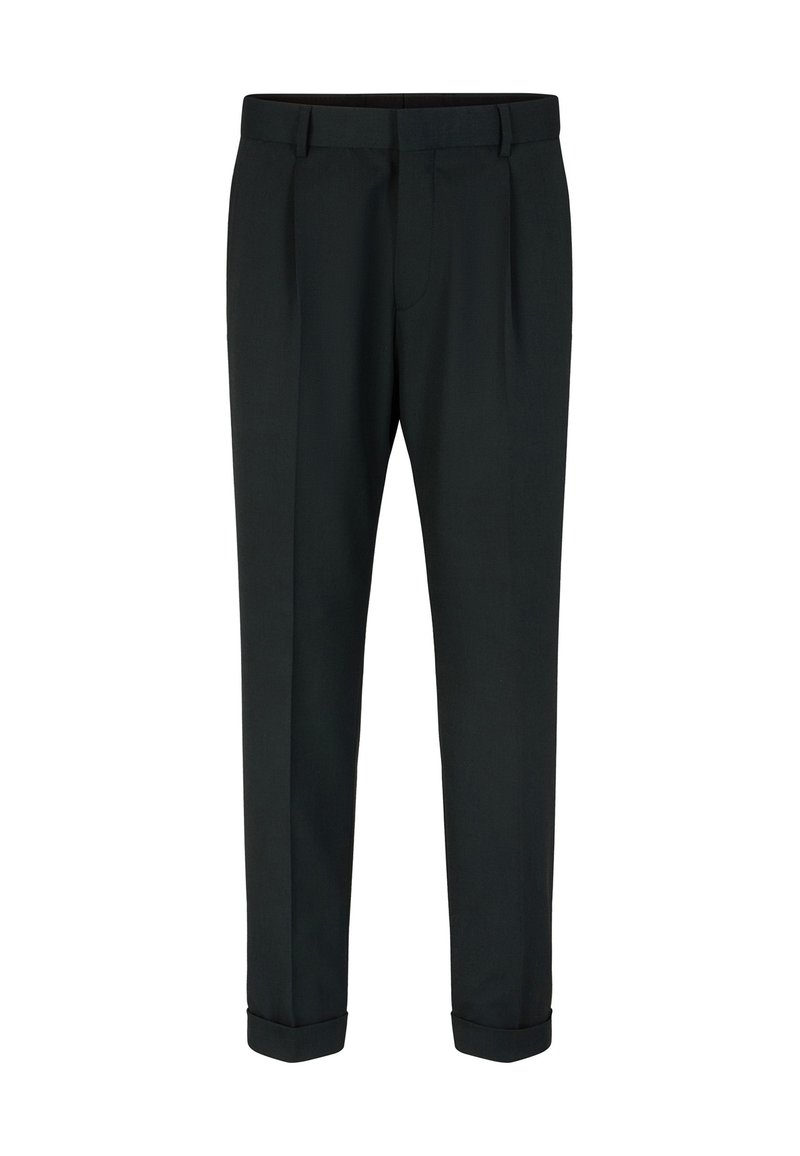 Strellson Broek donkergroen gemêleerd