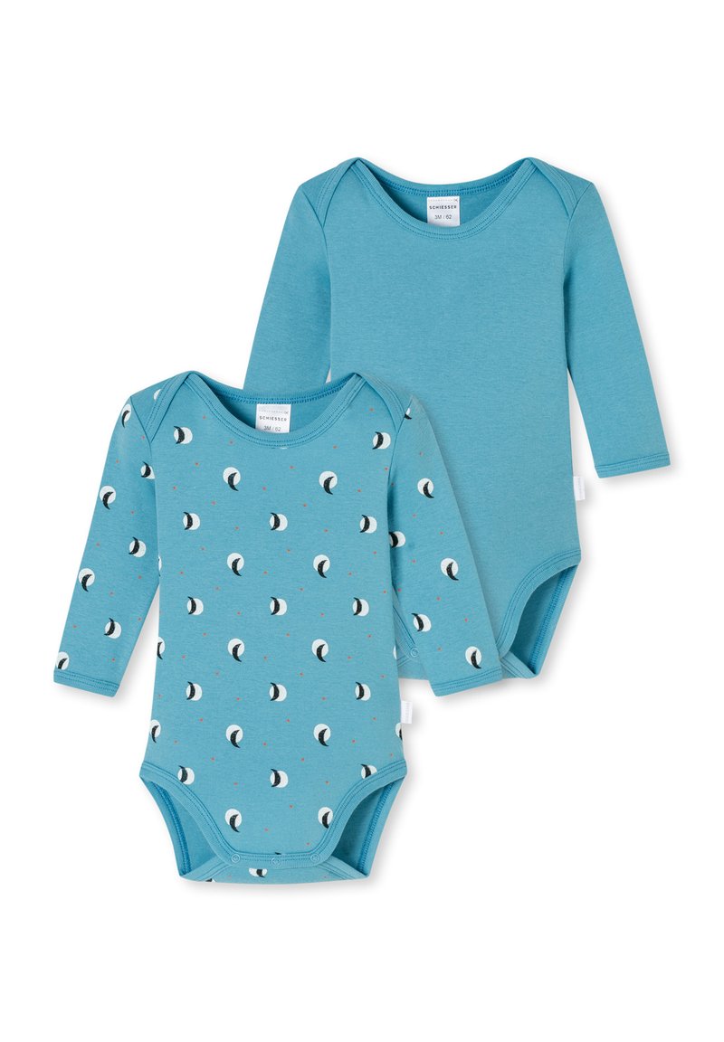 Schiesser 2-PACK LOVE - Body - blau