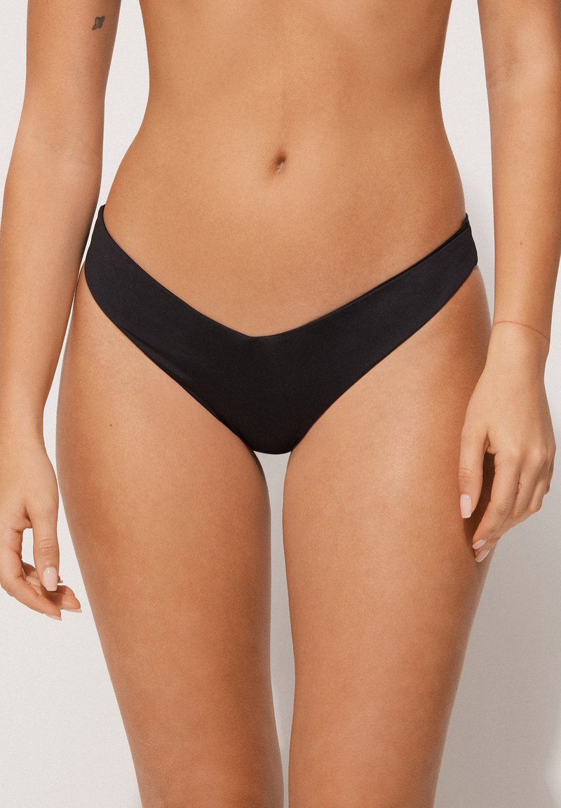 Tezenis - BRAZILIAN - Bikini bottoms - Black, Enlarge