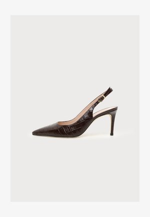 Stuart Weitzman, POWER SLINGBACK 75 - Escarpins à talons hauts - walnut