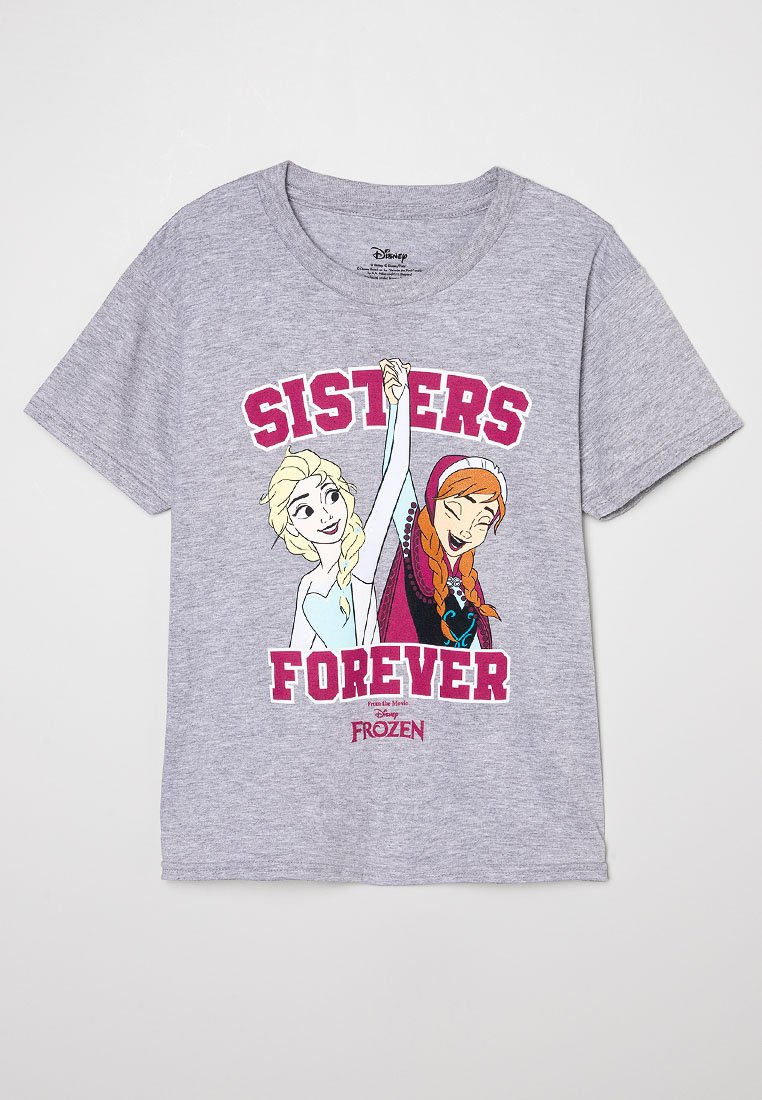 Disney T-shirt print grijs