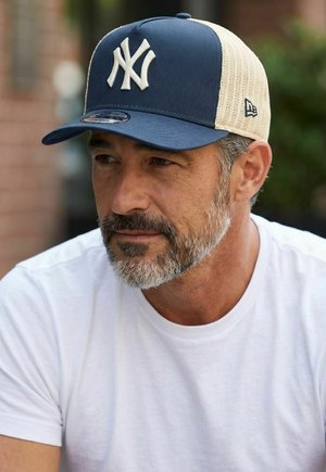 New Era, 9FIFTY AFRAME GRAINED NEW YORK YANKEES - Cap - navy