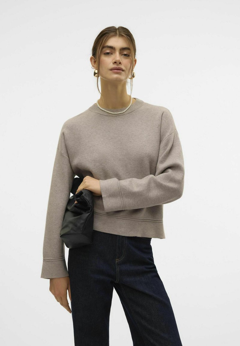 Vero Moda Strickpullover - moon rock