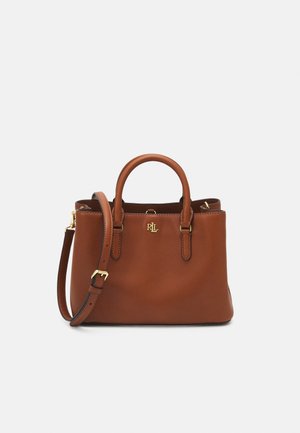 MARCY SATCHEL MEDIUM - Kabelka - lauren tan