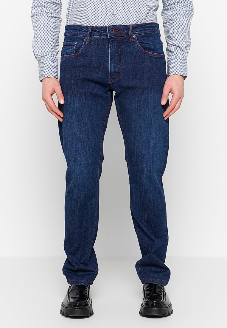 CAMICISSIMA Straight leg jeans donkerblauw