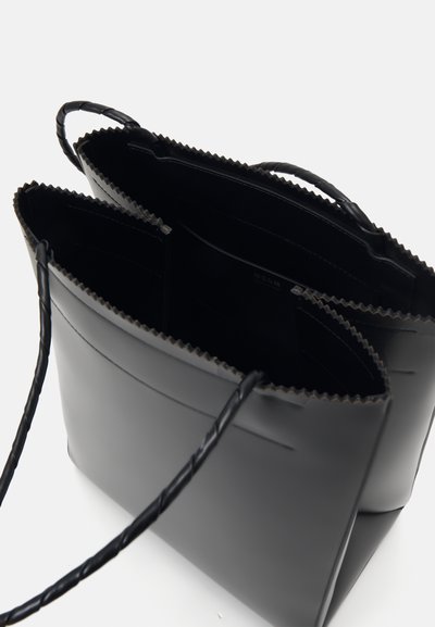 MSGM MATTE BAG MEDIUM UNISEX - Handbag - black