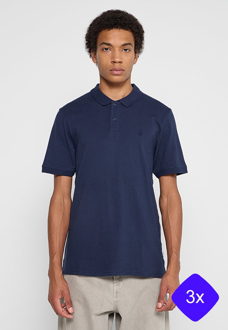 jack & jones Poloshirt donkerblauw jack & jones Poloshirt donkerblauw