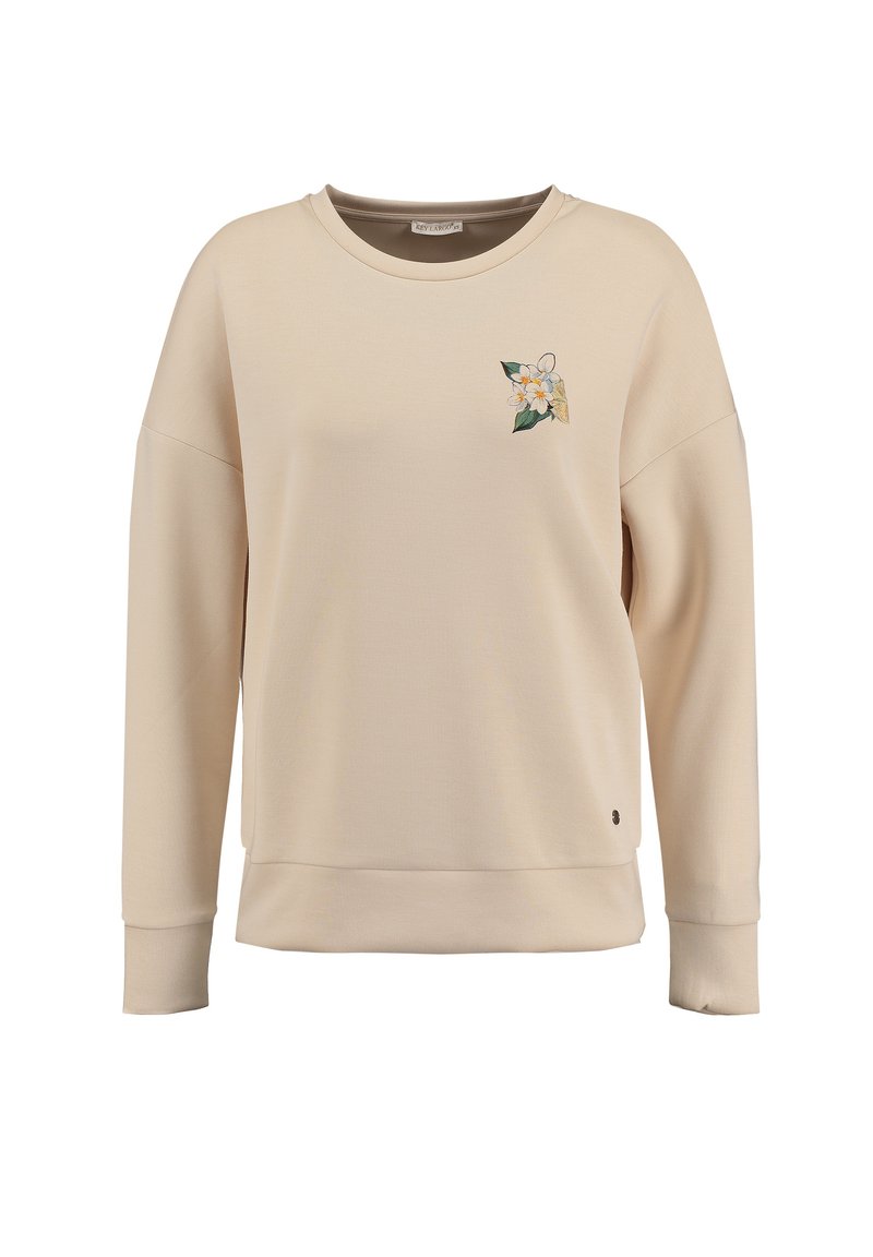 Key Largo WSW SORRENTO ROUND - Felpa - beige