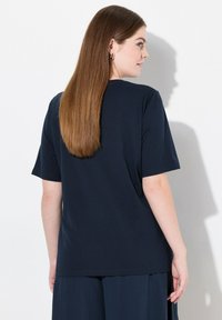 Ulla Popken Camiseta estampada - marine