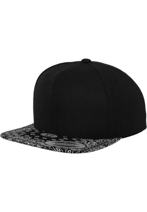 BANDANA SNAPBACK - Pet - black paisley