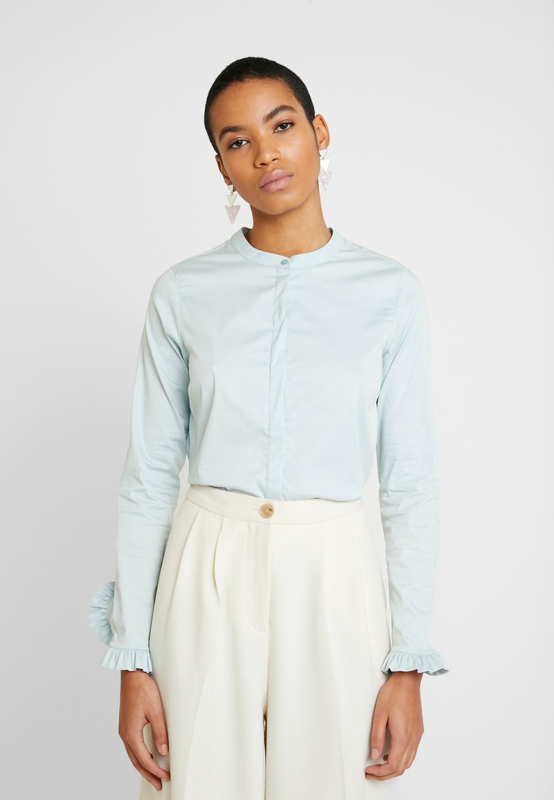 Mos Mosh MATTIE  - Blusa com botões - mint haze