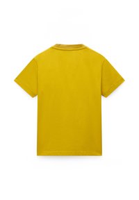 Napapijri FEDAIA - T-shirt print - gold flake yo