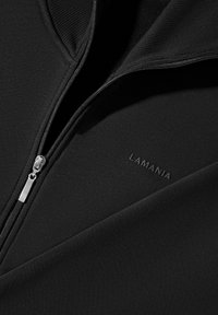 LA MANIA Mikina so zipsom - black