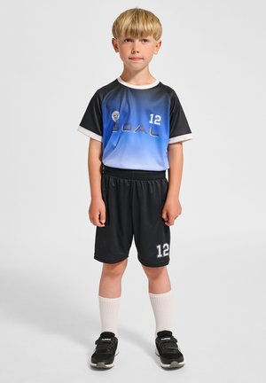 Kurze Sporthose - black white